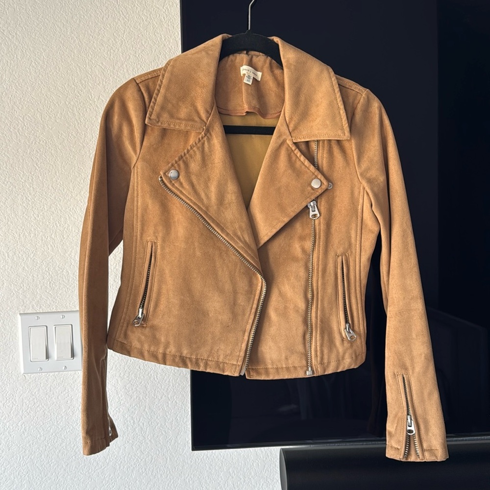 Urban Outfitters Silence & Noise Faux Suede Jacket Size XS